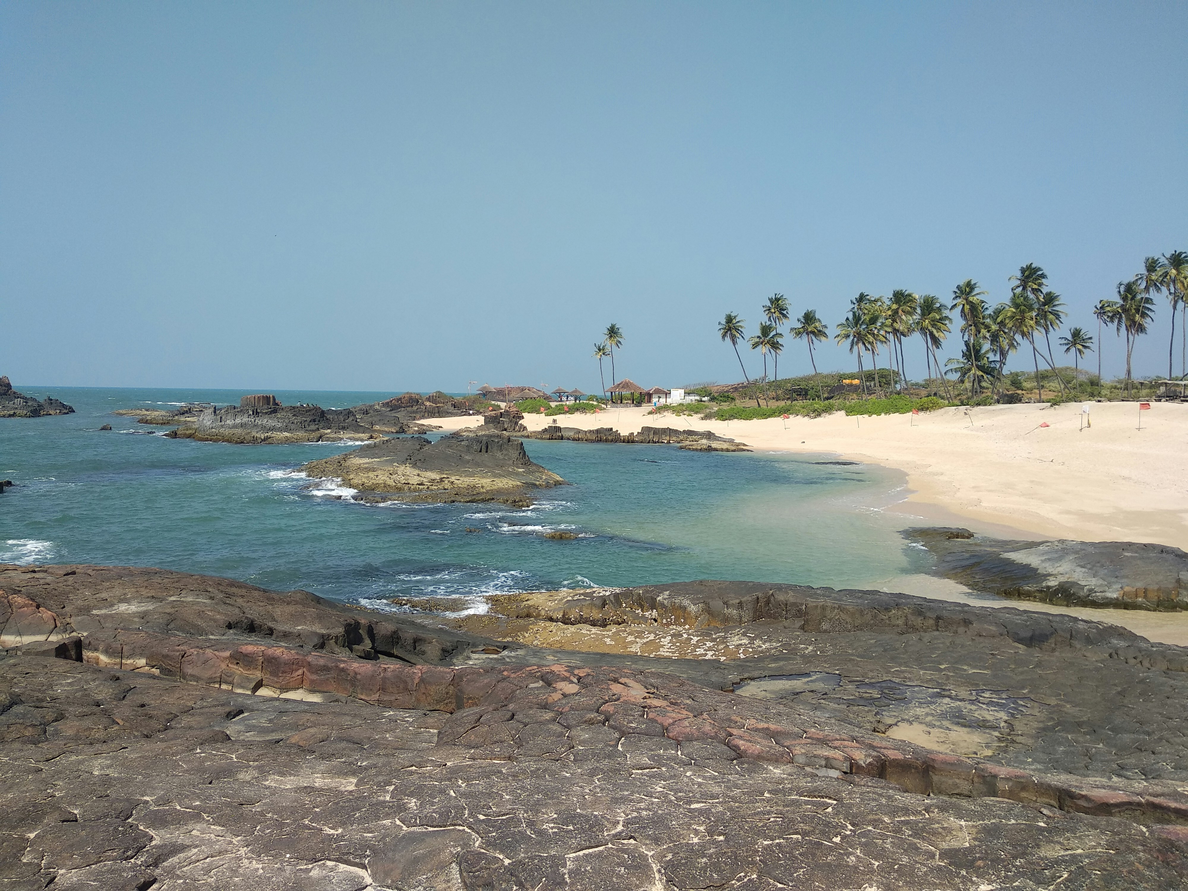 people on beach during daytime
