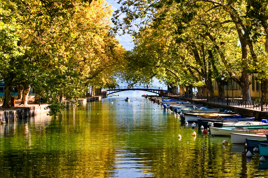 Annecy, vue de la ville