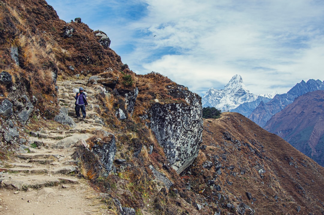 Mountain range photo spot Namche Bazar Nepal