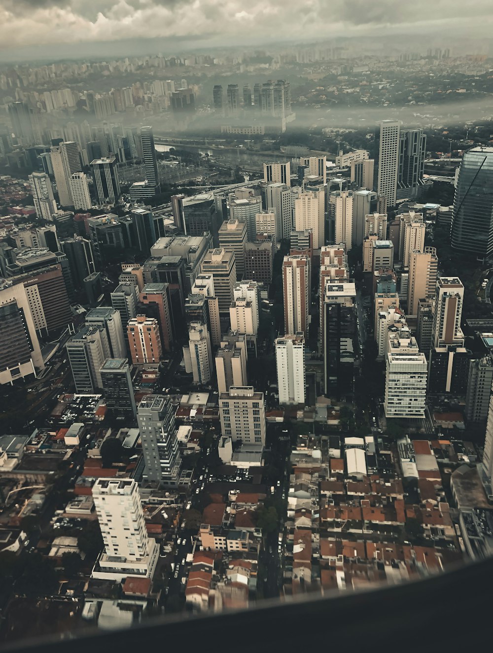 aerial view of city buildings during daytime