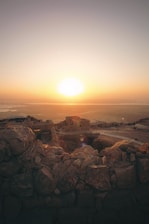 A serene sunrise over a famous global landmark, inviting travelers to explore