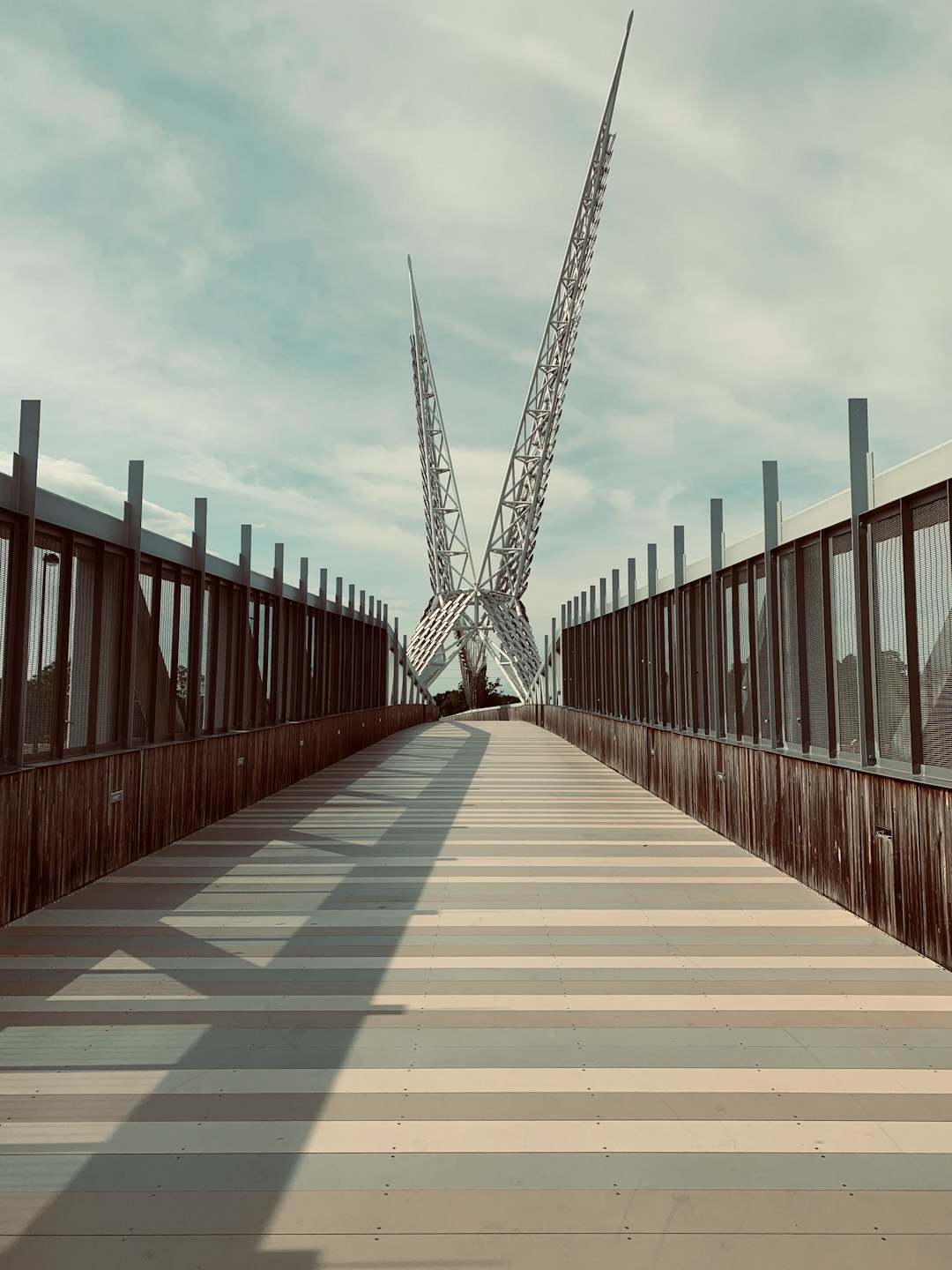 travelers stories about Suspension bridge in Upper Park, United States