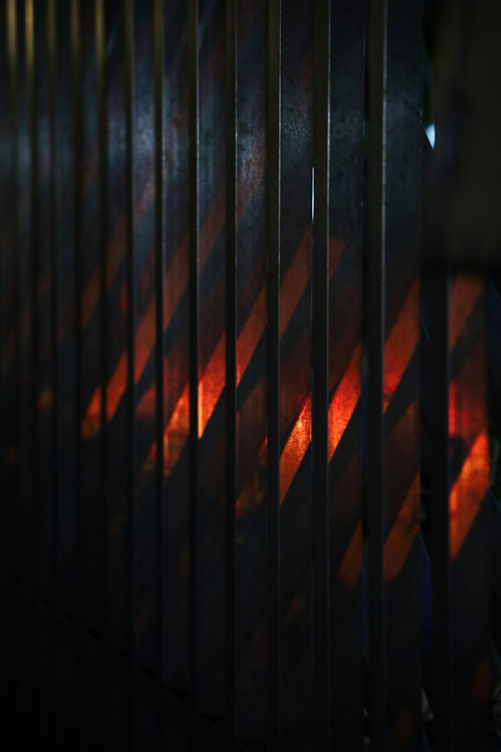 black metal fence during daytime