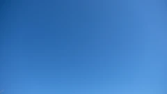 blue sky over blue sky