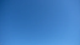 blue sky over blue sky