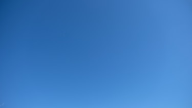 blue sky over blue sky