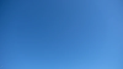 blue sky over blue sky
