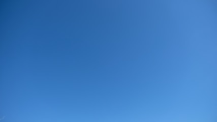 blue sky over blue sky