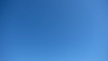 blue sky over blue sky