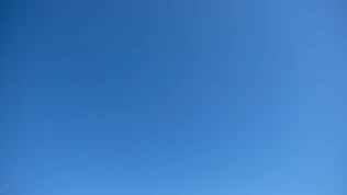 blue sky over blue sky