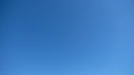 blue sky over blue sky