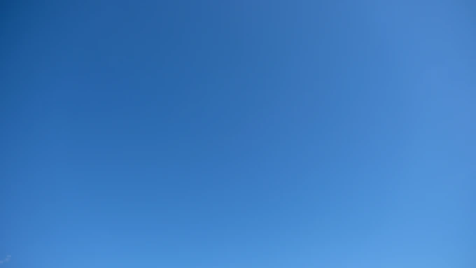 blue sky over blue sky