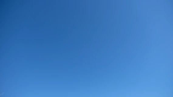 blue sky over blue sky