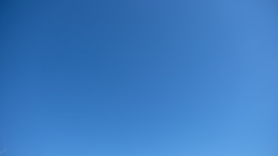 blue sky over blue sky