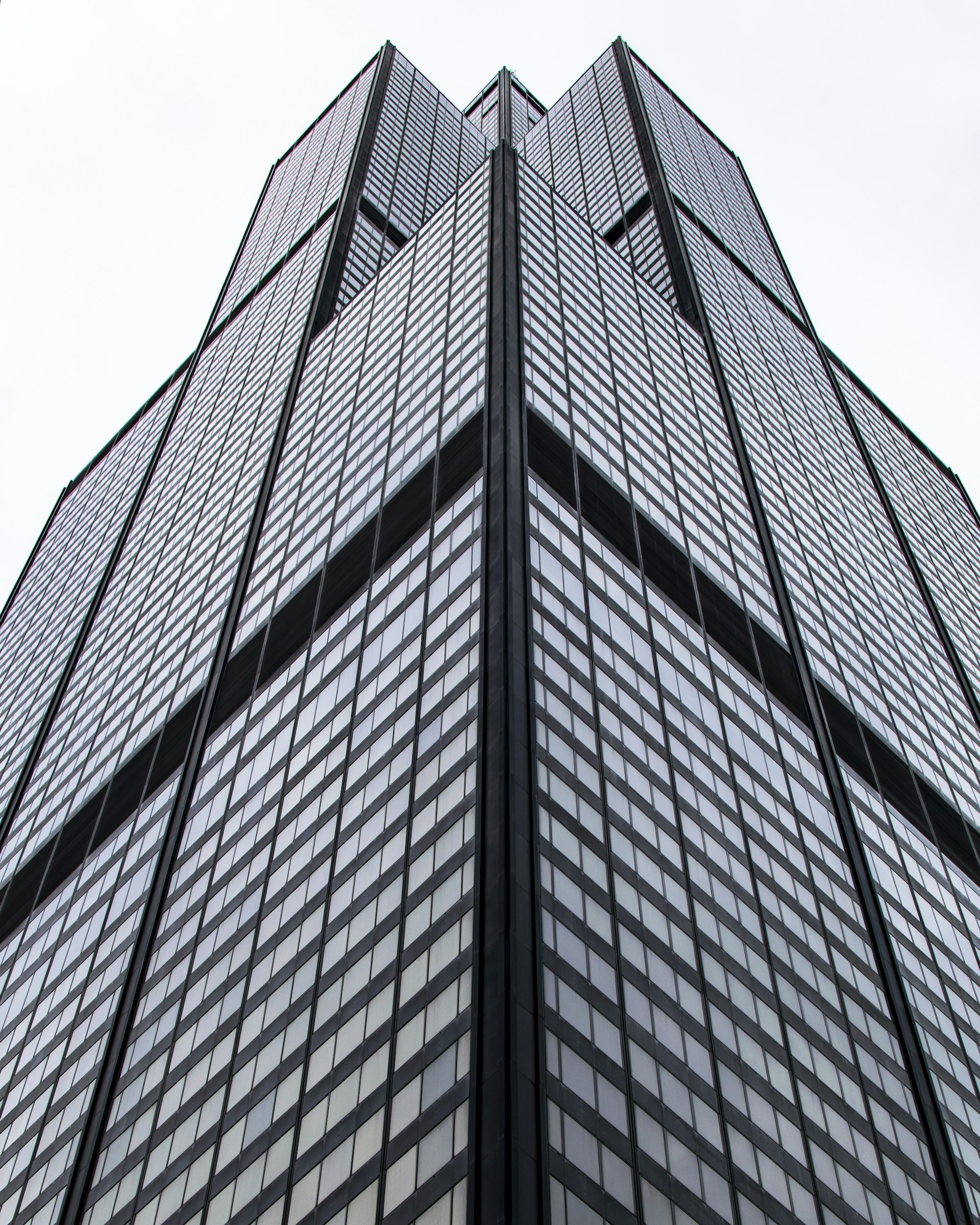 low angle photography of high rise building