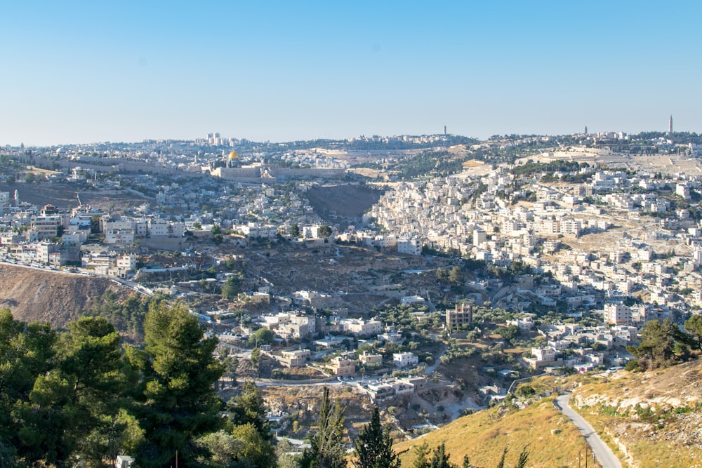 aerial view of city during daytime