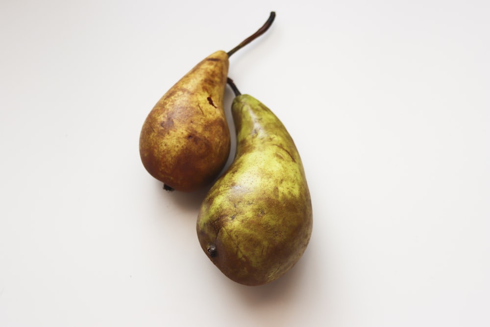 yellow and green oval fruit