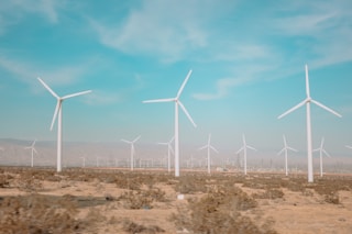 Palm Springs, CA - Hundreds of windmills on route to Palm Springs