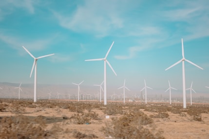 Palm Springs, CA - Hundreds of windmills on route to Palm Springs