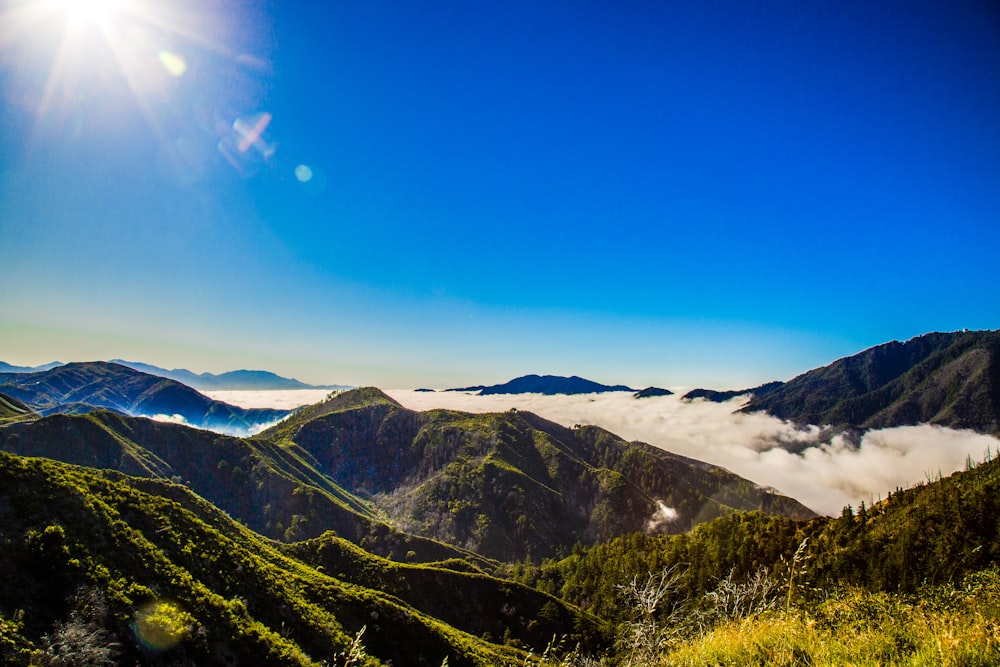 green mountains under blue sky during daytime