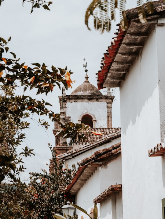 brown and white concrete building in Paraty Brasil