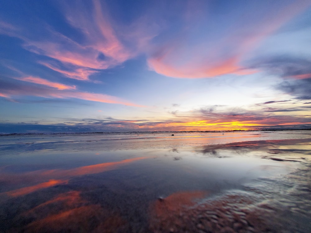 body of water under blue sky during daytime