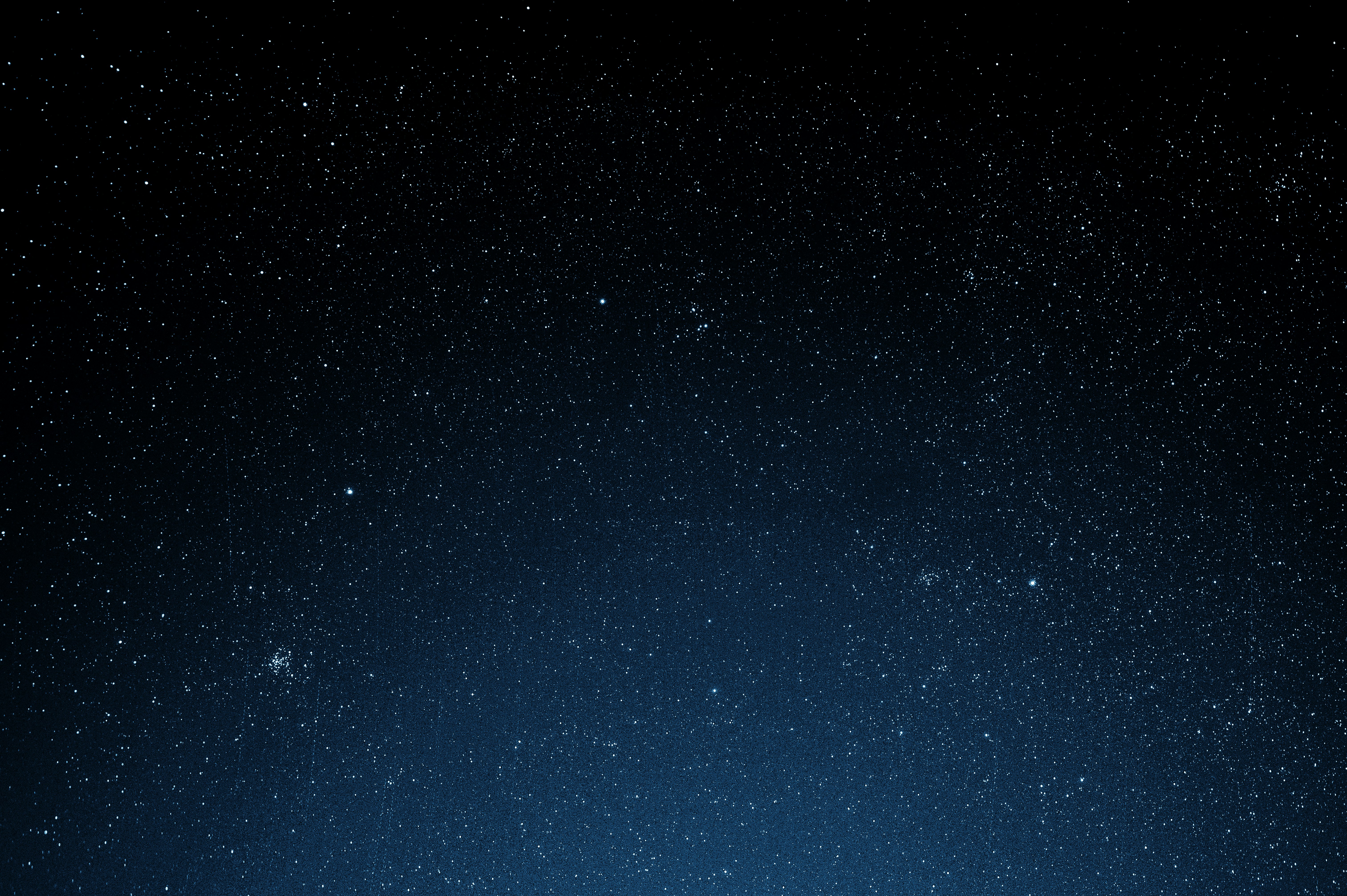 blue sky with stars during night time