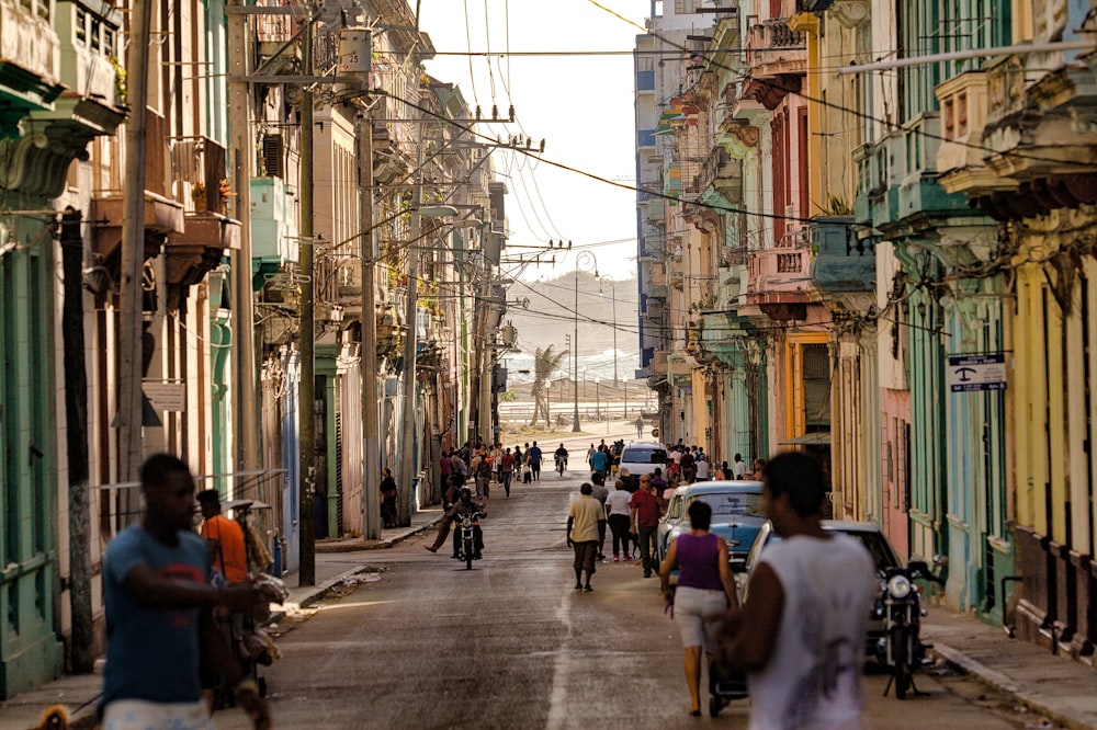 people walking on street during daytime