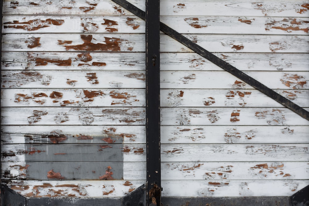 white and brown wooden wall