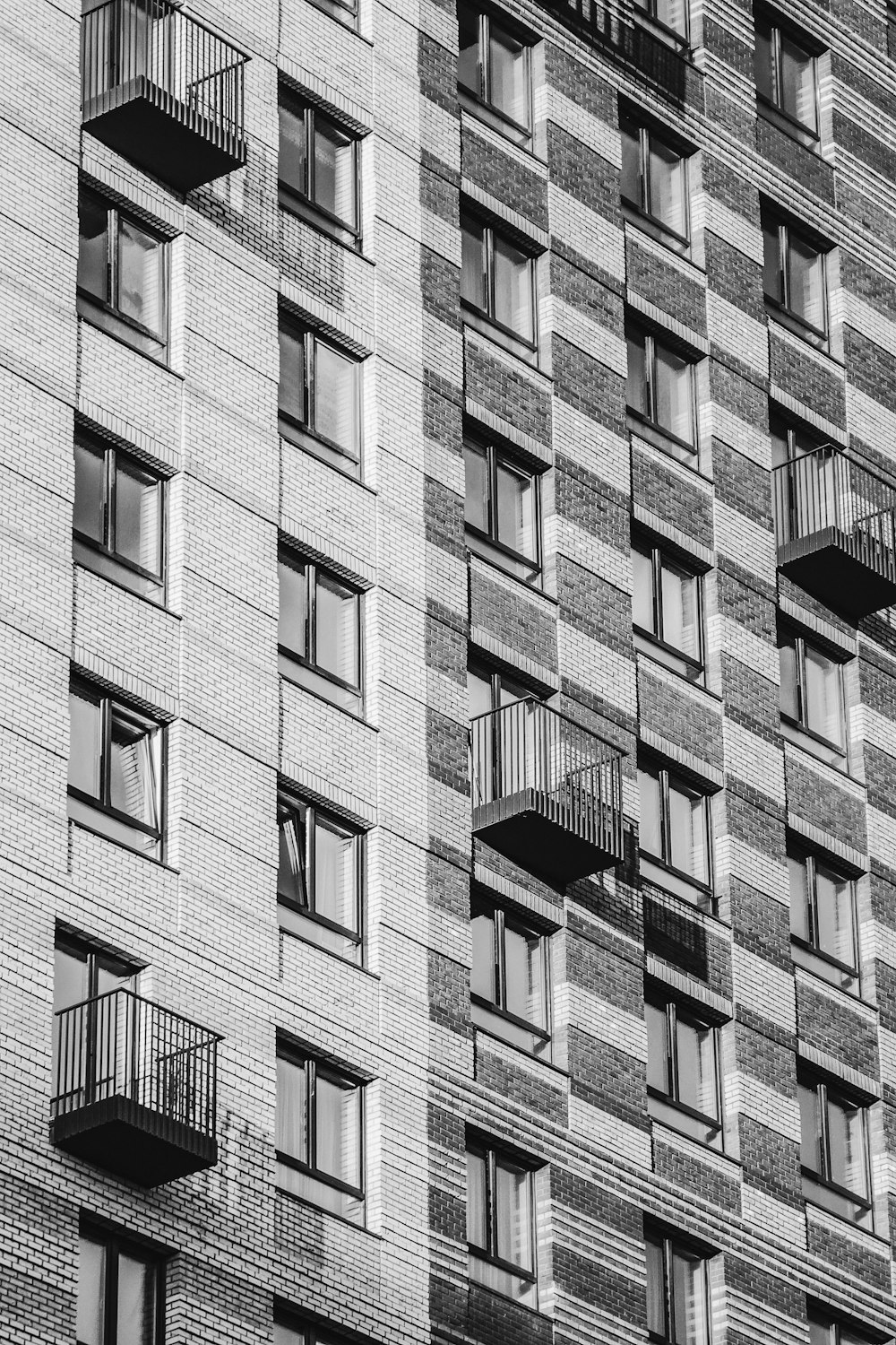 white and black concrete building