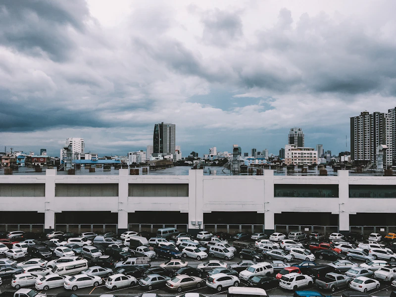 Vehículos estacionados