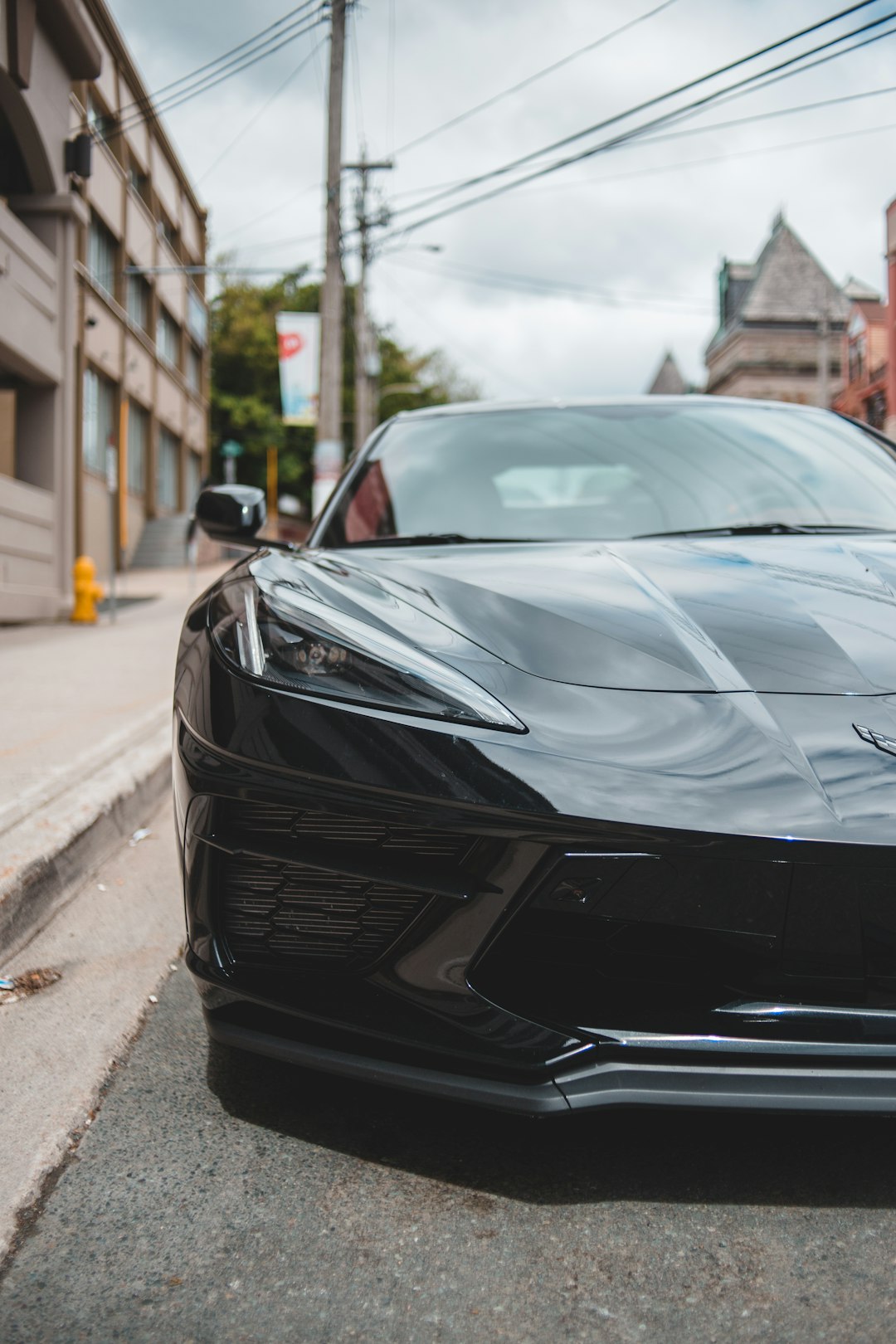 black car on road during daytime