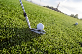 golf club on golf course