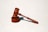 brown wooden tool on white surface