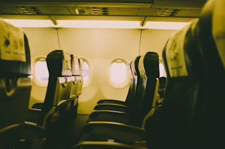 black and white leather seat