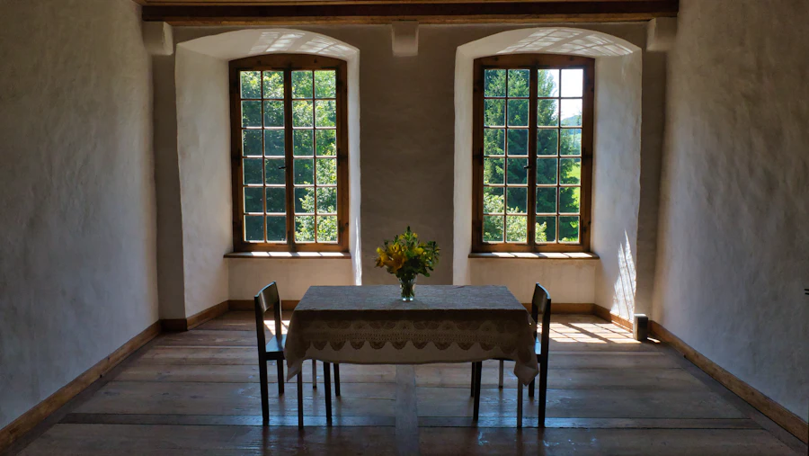 Sala da pranzo di una casa vacanze italiana