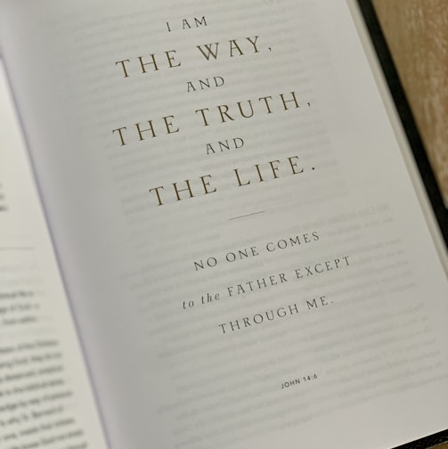 Jesus - the way, the truth, the life