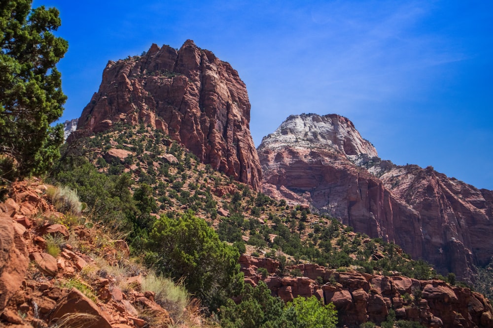 rocky mountain under blue sky during daytime