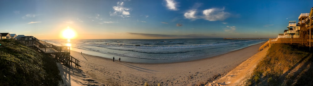 people on beach during daytime