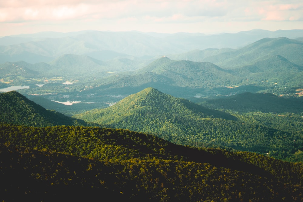 green mountains under white sky during daytime