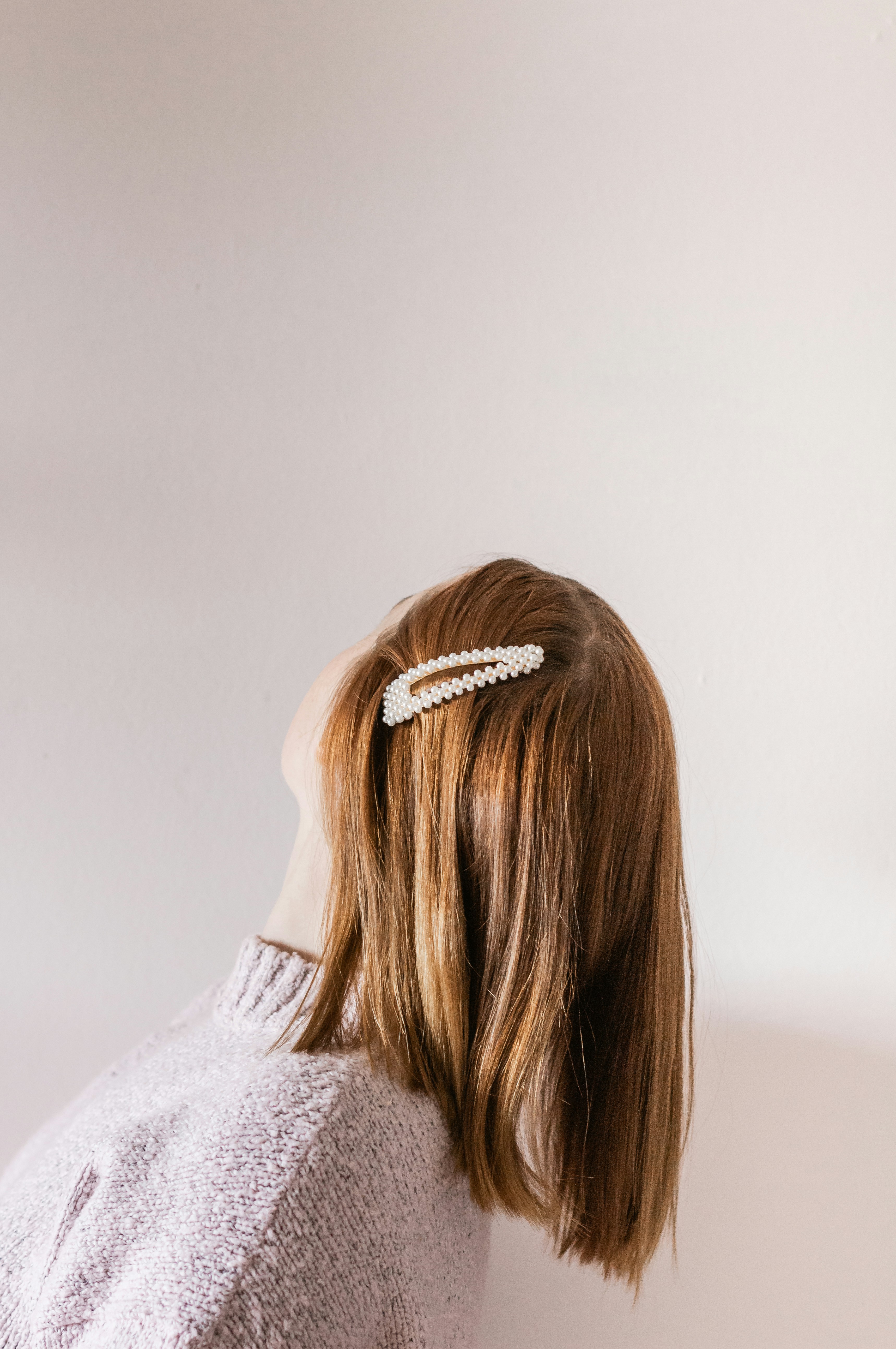 customized stone hair clips