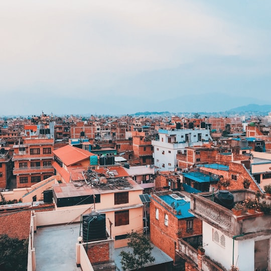 aerial view of city during daytime in Bhaktapur Nepal