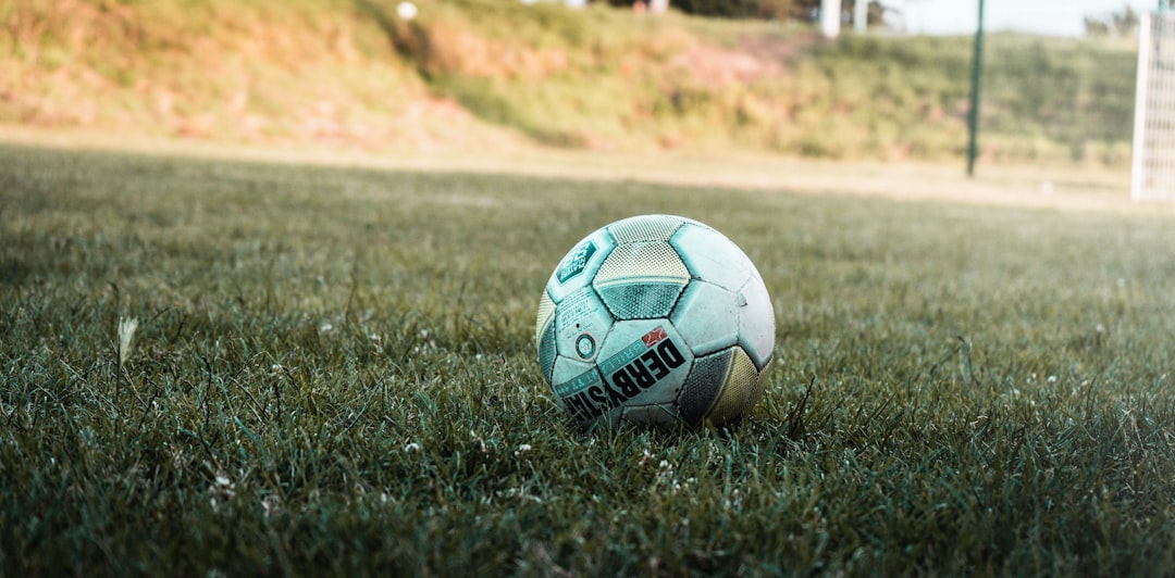 white and black soccer ball on green grass field during daytime