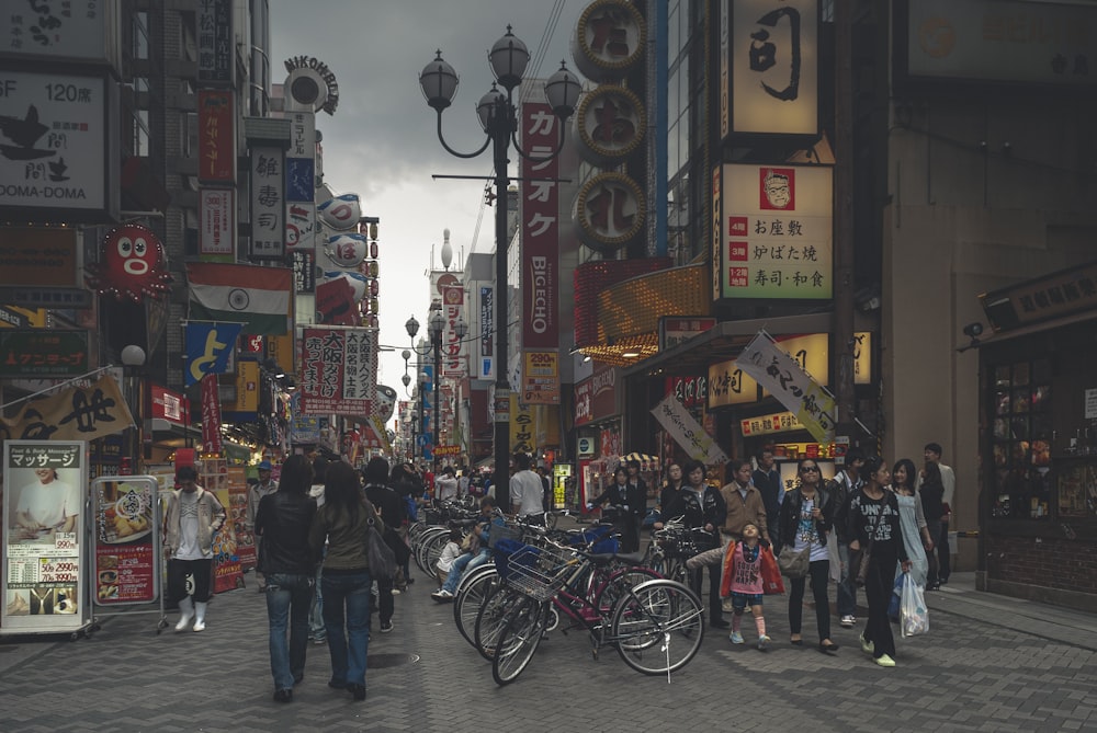 people walking on street during daytime