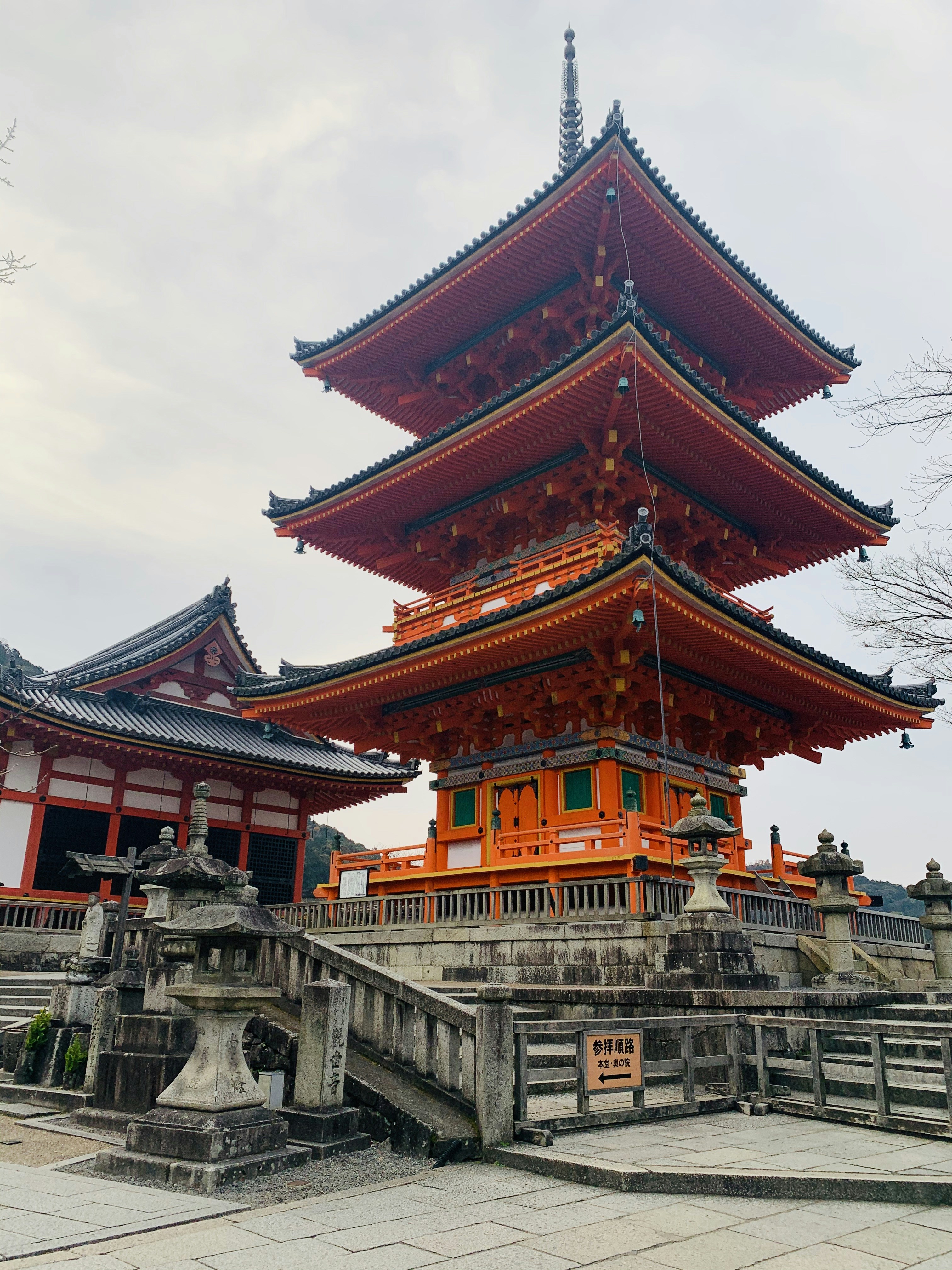 brown and gray temple under white clouds during daytime