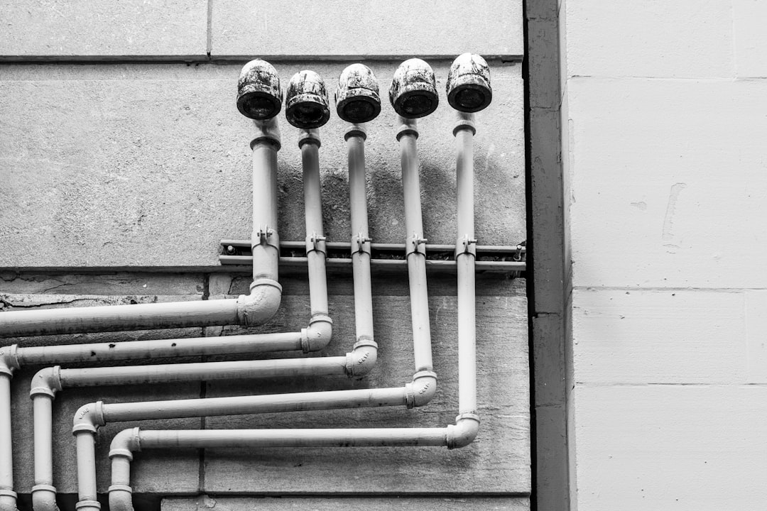 white and black metal pipe, The watchers