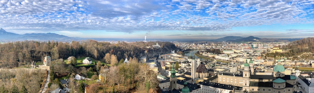 aerial view of city buildings during daytime