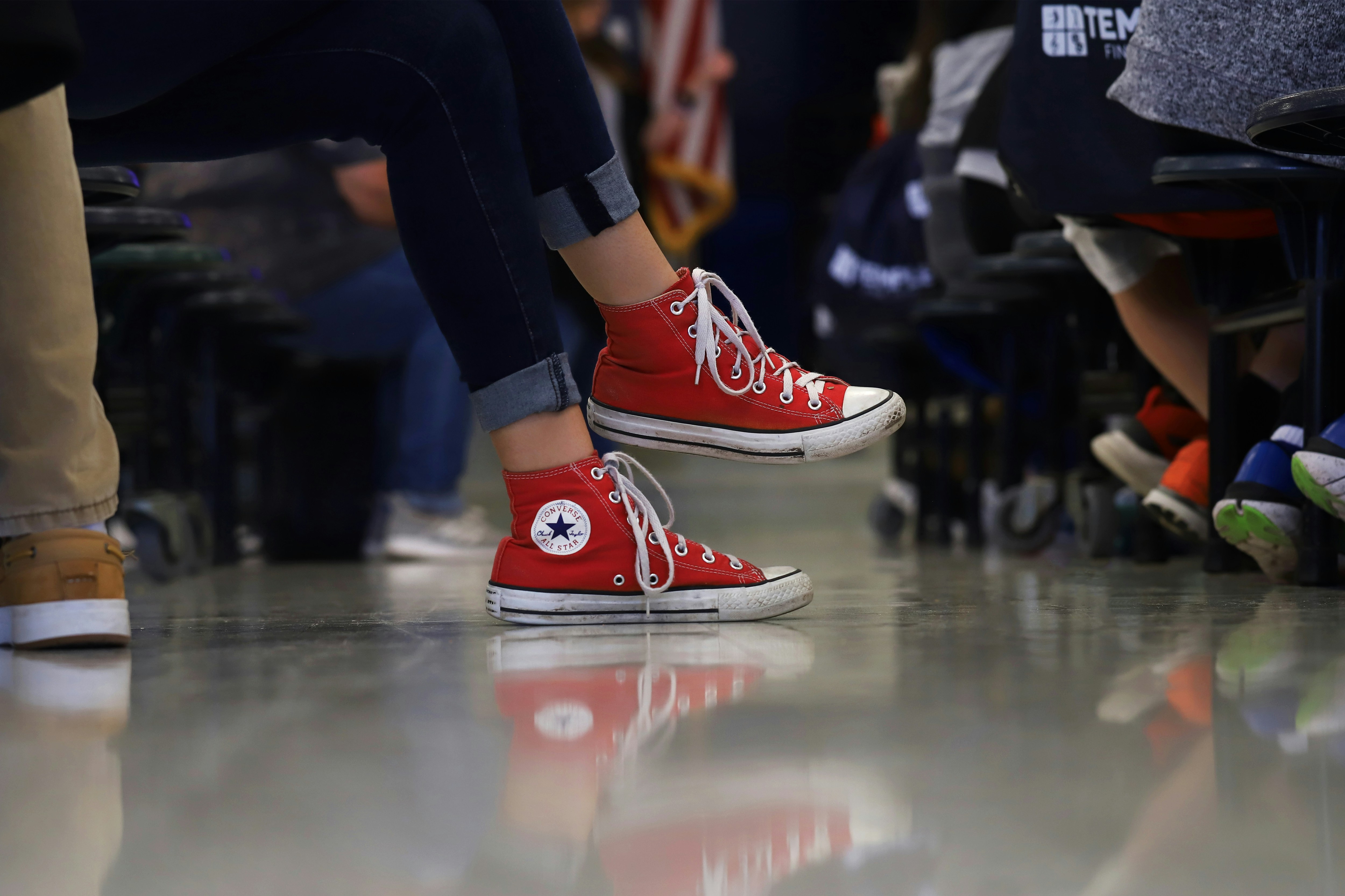 converse all star high top red