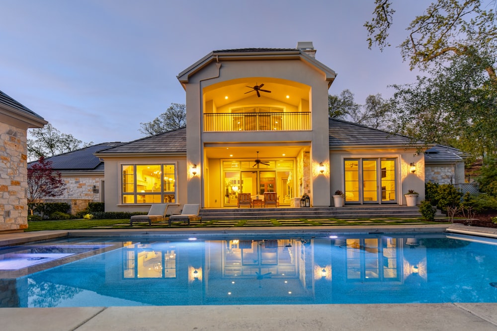 brown and white concrete house during daytime