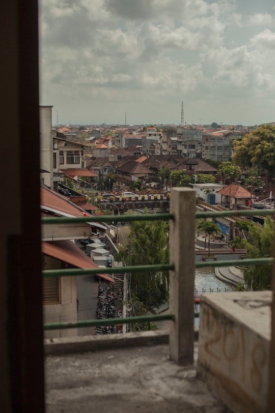 aerial view of city buildings during daytime in Denpasar Indonesia